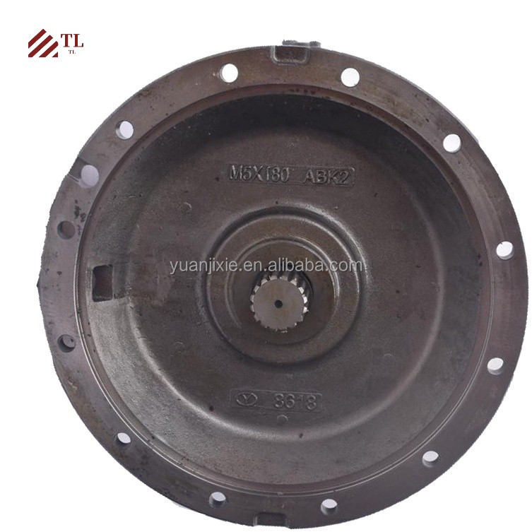 R320-7 Excavator Slewing Motor Engine 100% Hyundai Swing Motor 31N8-12020 31N8-12010