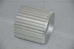 Melting Finish Aluminum Industrial Profile LED Heat Sink Custom Length
