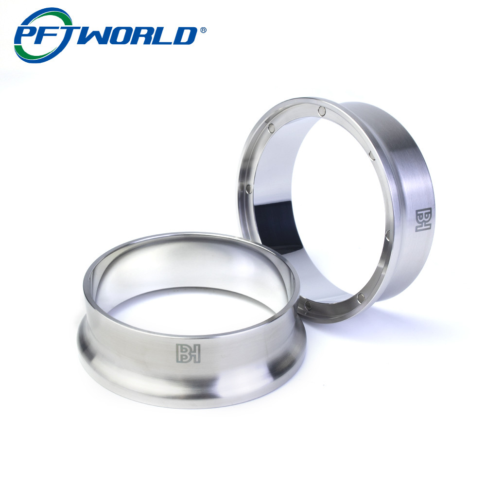 OEM CNC Machined Stainless Steel Parts CNC Turning Service Metal Components Ring