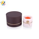 Scented CMYK Color 155mm Diameter Candle Tube Packaging