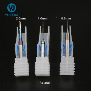 Quality Roland DWX 50 Dental Diamond Milling Burs 0.3mm 0.6mm 1.0mm 2.0mm wholesale