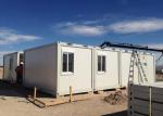 Aluminum Window 40HC Office Flat Pack Container Building