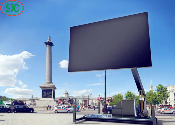 Rental P4.81 Electronic LED Billboard Full Color 1/13 Scan High Resolution IP65 Waterproof