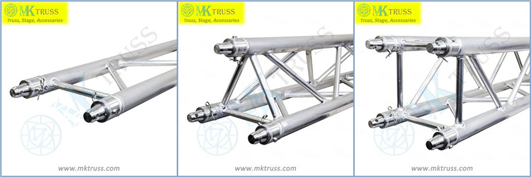 Aluminum Alloy Certificate Spigot Truss Clip and Pin for Straight Circle Arch Ladder Truss