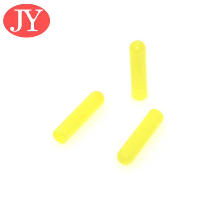 BBP FREE Jiayanag aglet plastic tipping red color do color as pantone card numbe plastic tipping end cap plastic end cap