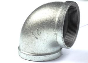 Quality Plumbing 90 Degree Galvanized Malleable Iron Elbow Threaded Pipe Fittings wholesale