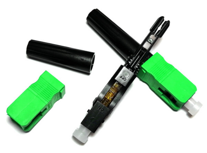 FTTH Adaptor Fiber Optic Accessories SC APC 1000 Matings Mechanical Durability