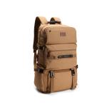 Comfortable and Versatile 60L Khaki Backpack for Outdoor Training Camping