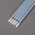 Blue Handle PP Stick Thermally Bonded Lint Free Cleaning Swab Microfiber Swab