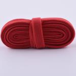 12mm Flat Braided Cotton Cord ISO14001 Coloured Macrame Cord