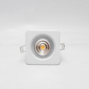 Quality 7W waterproof IP65 Round recessed aluminum COB dimmable LED down light for hotel wholesale