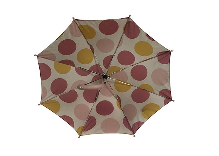 Automatic Open Diameter 73cm Pongee Fabric Child Size Umbrella
