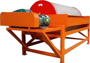 Quality Automatic Permanent Magnetic Drum Separator Single Drum For Magnetic Materials Separation wholesale