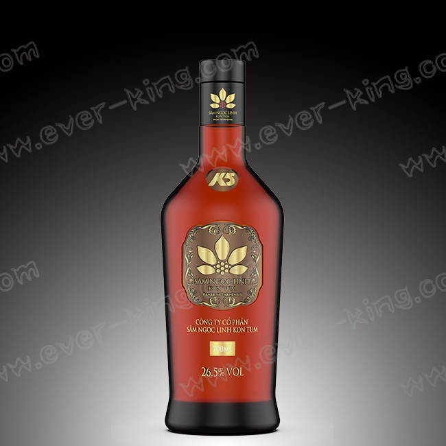 700ml Whisky Glass Bottle With Screw Cork Lid