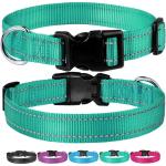 Professional-Grade Reflective Dog Collar - Adjustable Nylon Pet Collar with