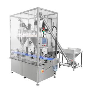 Quality Linear Double Head Automatic Powder Filling Machine Stainless Steel wholesale