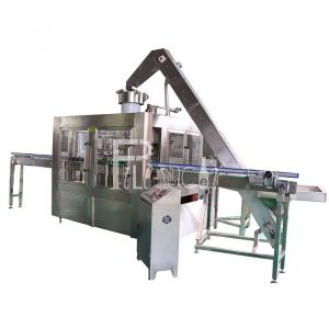Quality 3 In 1 Glass Bottle Beer Washing Filling Capping Production Line With Crown Cap wholesale
