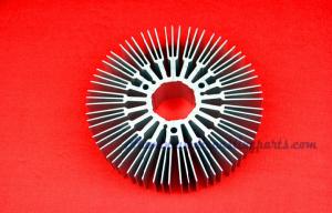 Quality Silver Anodize Extruded Aluminum Heatsink LED Light Heat Sink wholesale