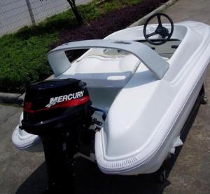 Quality Fiberglass hull cruise Simple Pleasure Yacht for teenager water sports exercise wholesale