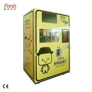 Quality Summer Squeezed Apple Juice Vending Machine 400W Metal Zinc Alloy wholesale