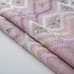 Ribbon Luxury Table Linens Cotton Linen Embroidery Fabric Cover Tablecloth