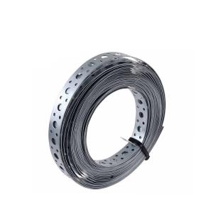Quality Galvanized Strapping Duct Strapping Heavy Duty Metal Strap Wind Resistant Metal Banding for Fastening Projects, Beam Slings, Building Houses wholesale
