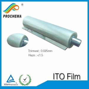 Quality Prochema conductive 100ohm ito coated pet film wholesale