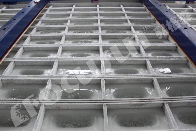 120.3KW Power 380V Voltage 15 Ton Direct Block Ice Machine for Big Ice Production Needs