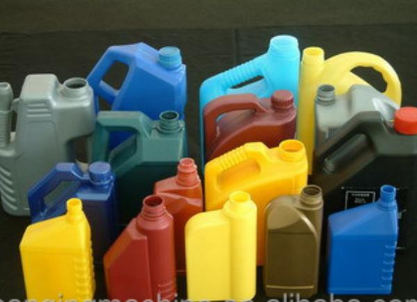LDPE 5 Liter Blow Moulding Machine 0.6m3/Min Plastic Bottle Blowing Machine