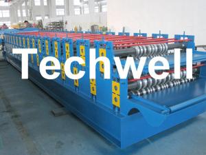 China 0 - 15m/min Forming Speed Double Layer Forming Machine For Roof Wall Panels on sale