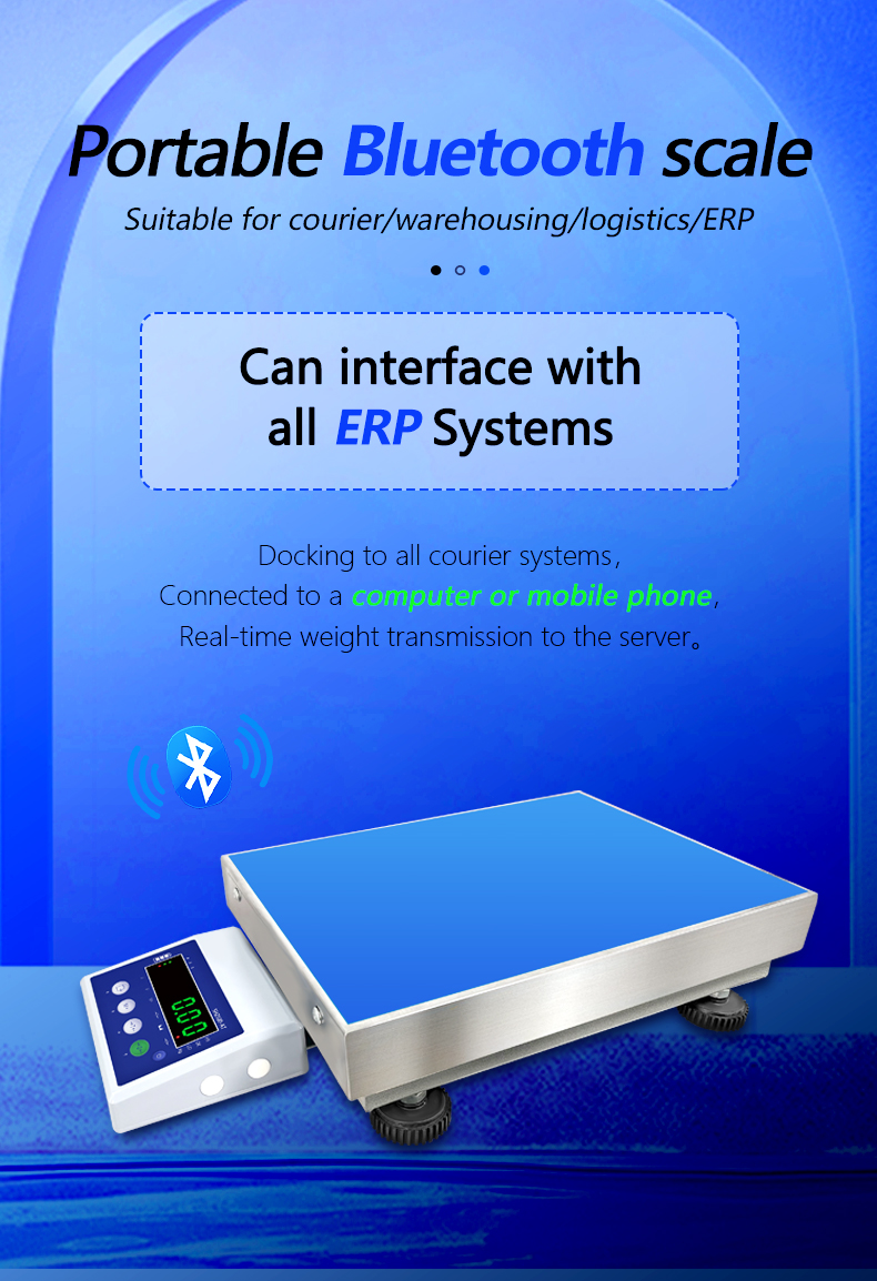 ODM Supported Industrial Weighing Scale with Bluetooth Connection and LED Monitor