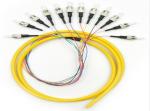 Waterproof Fiber Optic Bunchy Pigtail Set 12 Fibres Om4 MultiMode Pigtail