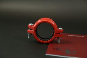 Quality XGQT1-76-2.5 Ductile Iron Pipe Clamp High Pressure Resistance Corrosion Resistance wholesale
