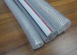 PVC Braided Hose / Food Grade Transparent Fiber Reinforced Braided Net Pipe