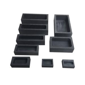 Quality Graphite Ingot Mould for Casting Gold Silver Metal Aluminum Copper Brass Melting Refining wholesale