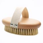 Vegan Sisal Body Dry Brush Boar Bristle Bath Brush Skin Exfoliation
