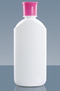 Quality White150ml PE Plastic Shampoo Bottle Flip Over Cover Medical Grade wholesale