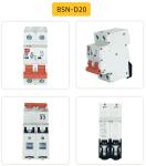 BSN Series Micro Broken Circuit Breaker LG / LS Electric Small Scale