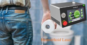 Quality 980nm 15 Watt Medical Diode Laser Machine Hemorrhoid Treatment wholesale