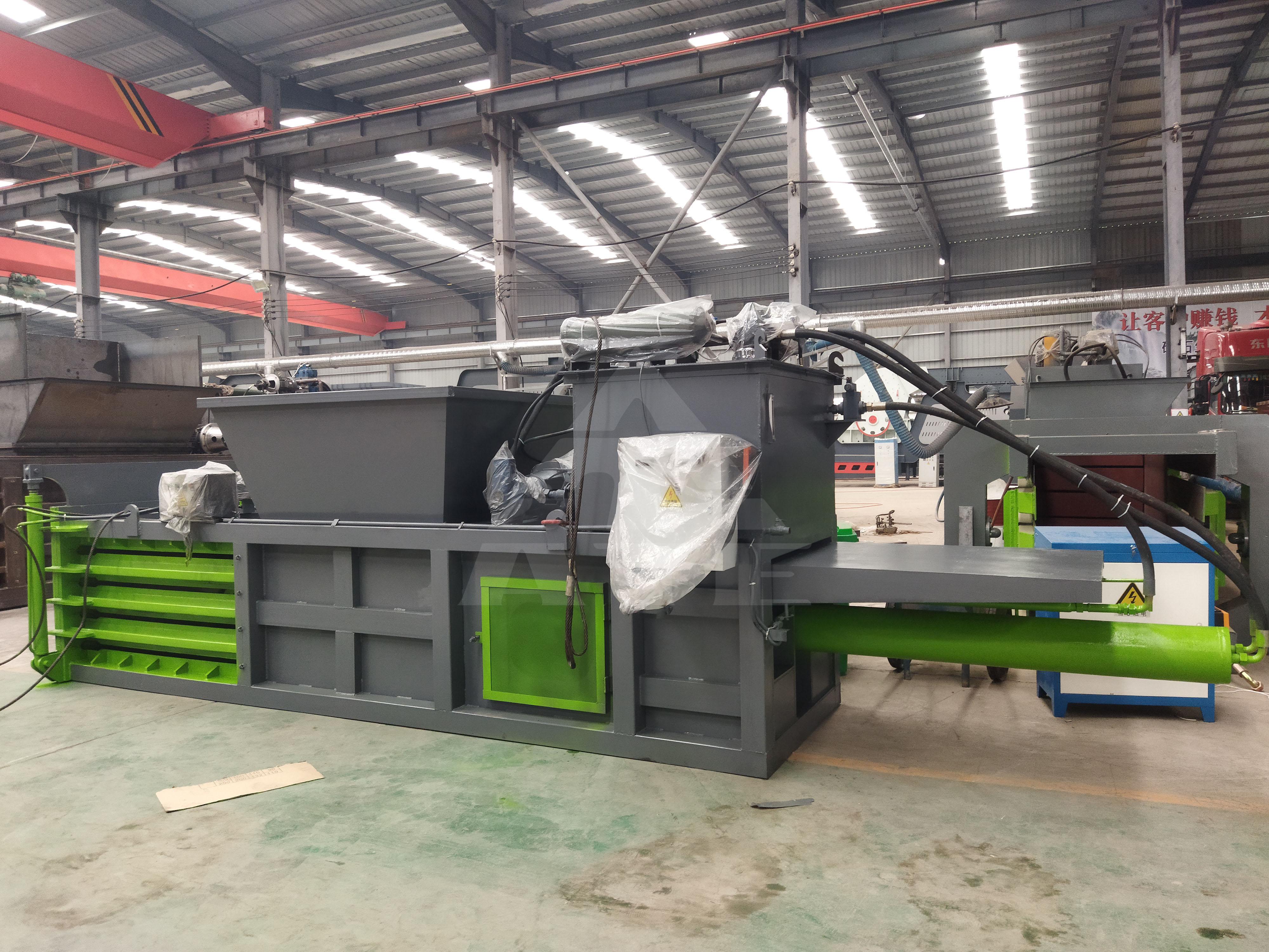 60T-200T Horizontal Cardboard Baler Recycling Baler Machine