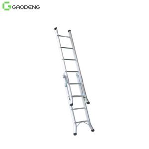 Quality 4 6 Steps Aluminium Household Ladder 1.3mm 5.7KG Outdoor wholesale