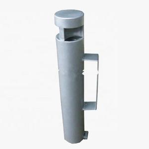 Quality Wall Mounted Metal Outdoor Cigarette Ashtray With Zinc Spraying Powder Coating Finish wholesale