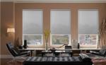 Anti UV White Roll Down Blinds , Blackout Roller Blinds Bunnings Dustproof