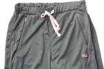 Black Oliv Uchia Ladies Knitted Track Pants YKK Zipper 100% Polyester