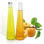 Factory Wholesale Clear Empty Square Juice Bottle Beverage Bottle Glass 8oz 16oz