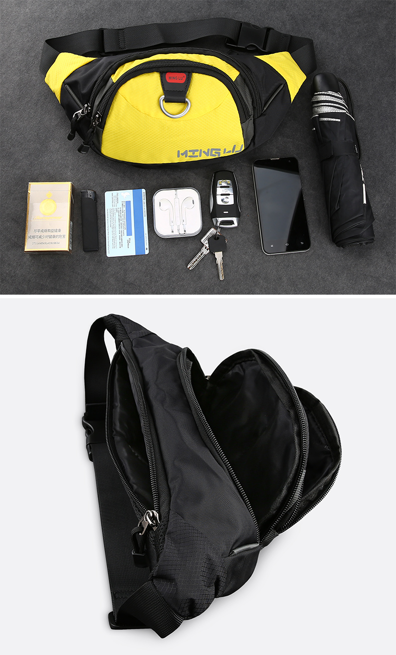 Customization Water Resistant Waist Bag Waterproof Bum Bag Fashionable