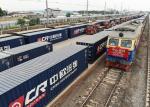 Fast Delivery International Rail Freight Global Freight Carriers Strong Capacity