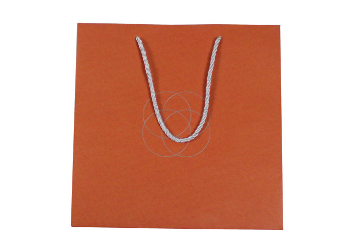 Embossing Rigid Gift Bag With Handles FSC ISO certification