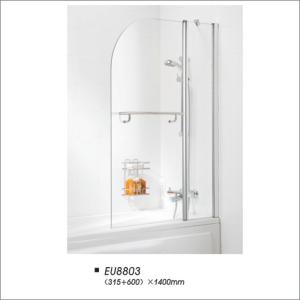 Quality European Style Glass Bath Screen With Pivot Door Modern CE CCC Certification wholesale