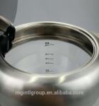 Fast Boiling Clear Glass Electric Kettle 1.5L Cordless Glass Electric Kettle